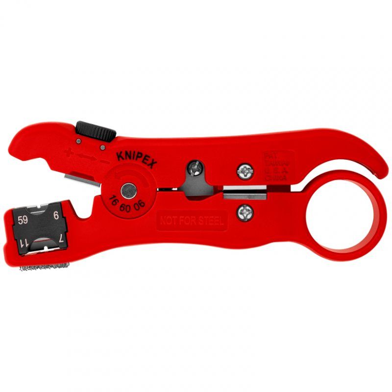 Knipex 16 60 06 SB pince à dénuder Rouge