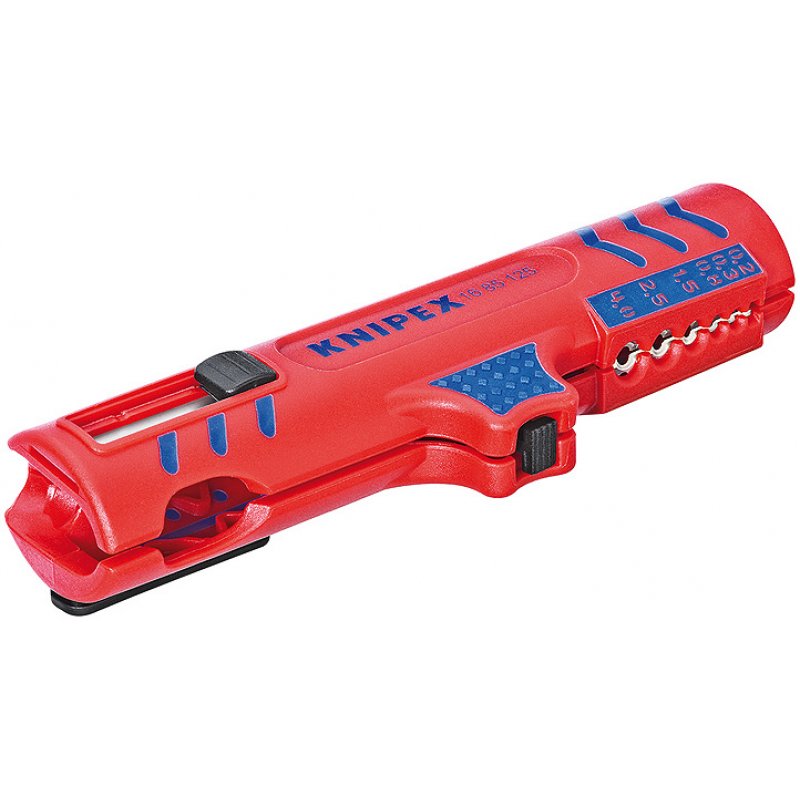 Knipex 16 85 125 SB cable stripper Blue, Red