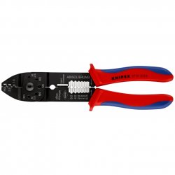 Knipex 97 21 215 B Crimping tool Black, Blue, Red