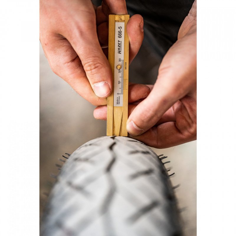 Haze Reifenprofil-Tiefenmesser 666-5