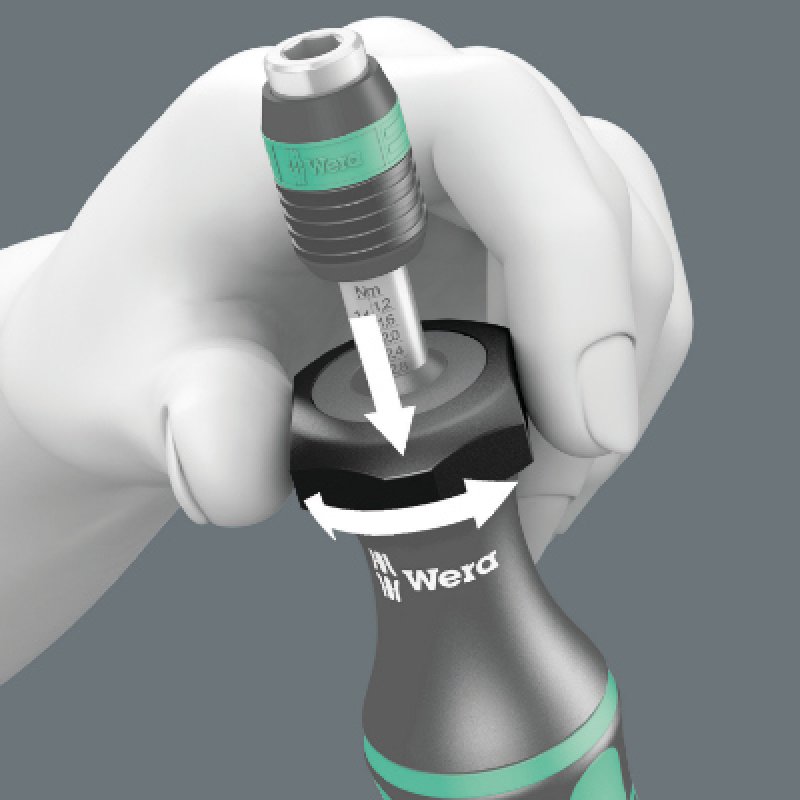 Wera 7400 Kraftform Single Torque screwdriver