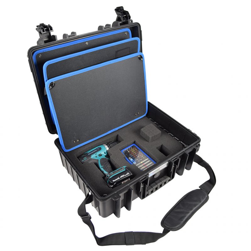 B&W JET 5000 Black, Blue Polypropylene (PP)