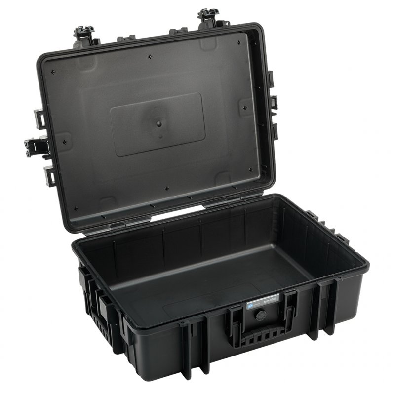 B&W Type 6500 equipment case Briefcase/classic case Black