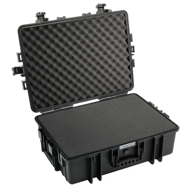 B&W Type 6500 equipment case Briefcase/classic case Black