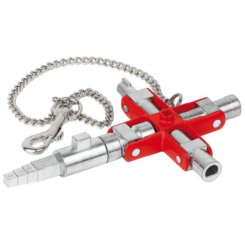 Knip Universal-Schlüssel "Bau" 001106V01 | für gängige Schränke und Absperrsysteme