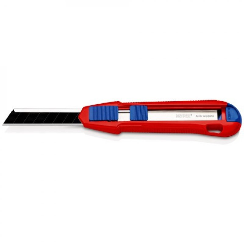 Knipex CutiX Black, Blue, Red Snap-off blade knife