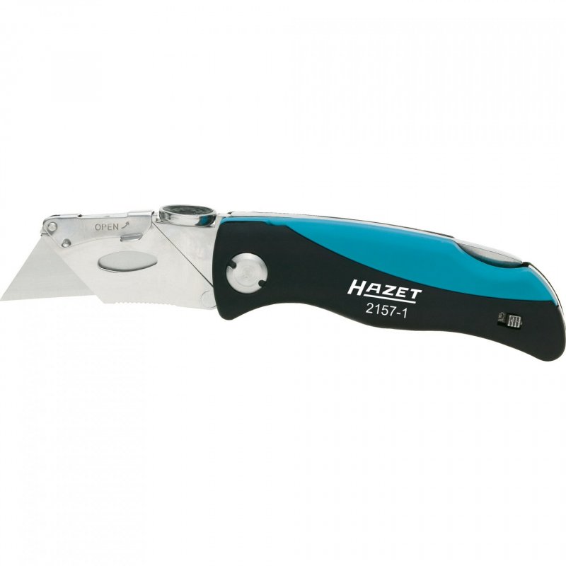 HAZET 2157-1 pocket knife Black, Blue
