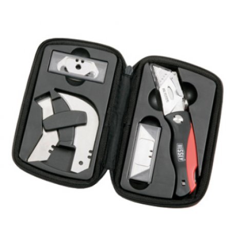 BESSEY DBKPH-SET couteau à lame rétractable Noir, Rouge Couteau à lame fixe