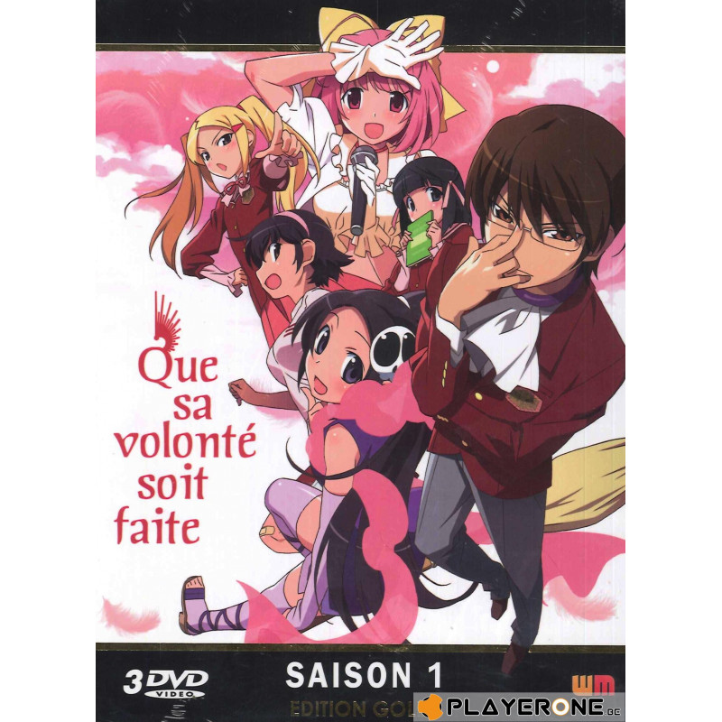 QUE SA VOLONTE SOIT FAITE Saison 1 - Edit. Gold (3 DVD + Livret)