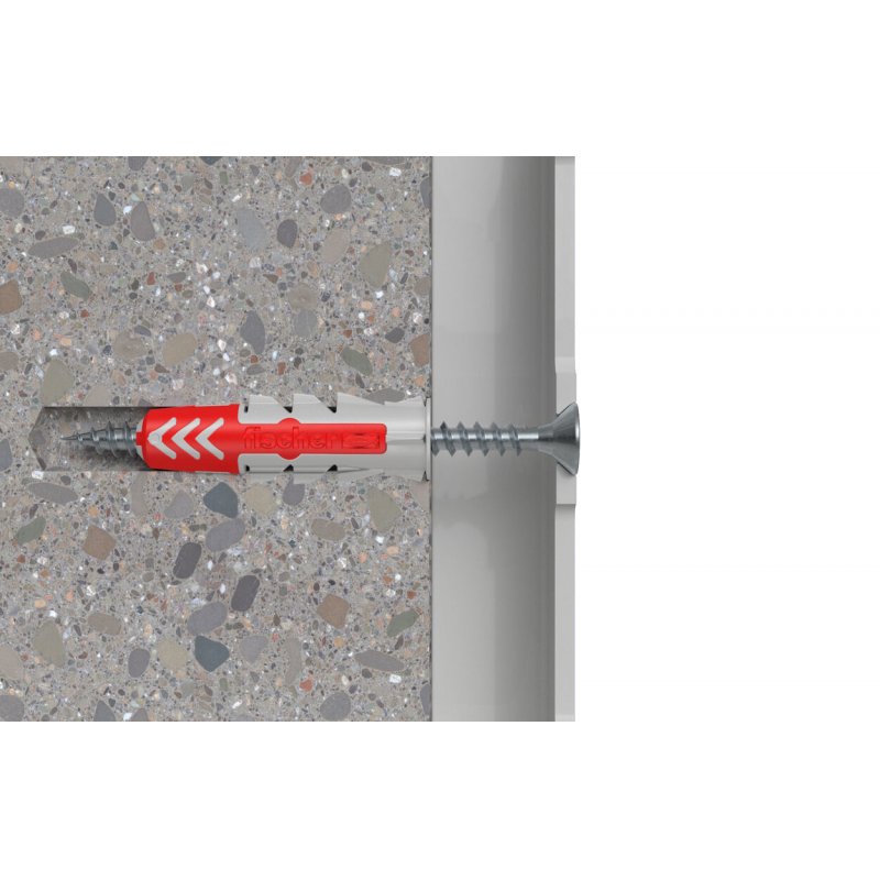 Fischer DuoPower 8 pièce(s) Kit de fiches murales et vis 40 mm