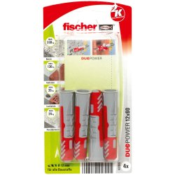 Fischer DuoPower 4 pc(s) Wall plug 60 mm