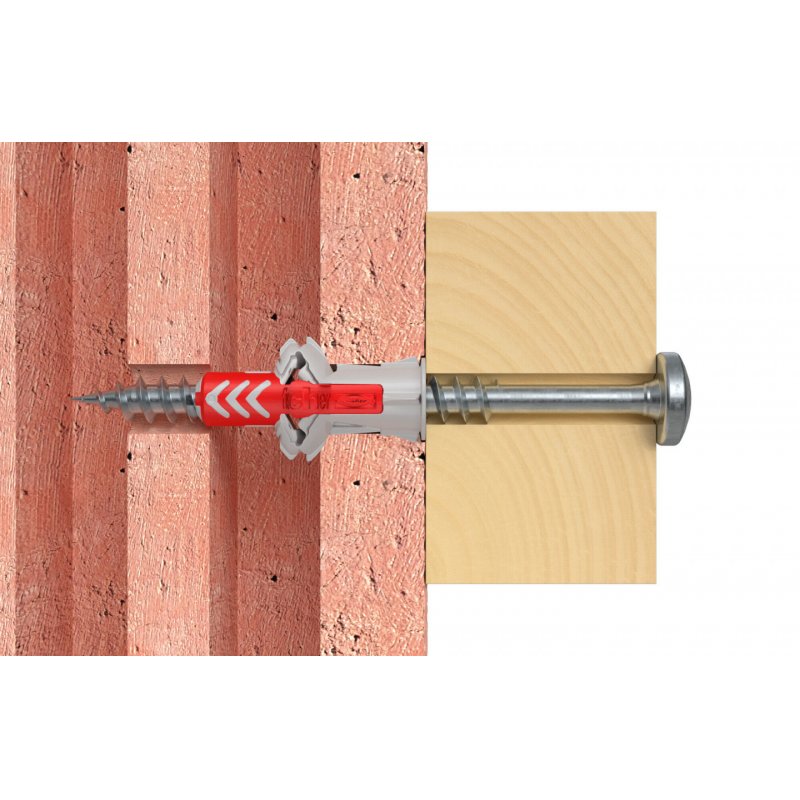 Fischer DuoPower 2 pièce(s) Kit de fiches murales et crochets