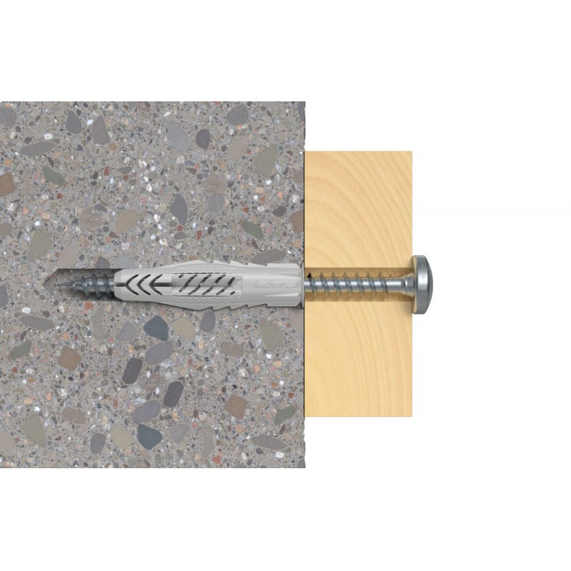 Fischer 77889 ancrage à vis et cheville murale 50 pièce(s) Fiche murale 35 mm