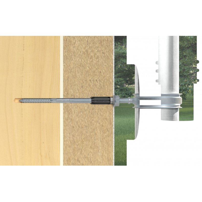 Fischer 514251 ancrage à vis et cheville murale 20 pièce(s) Kit de fiches murales et vis