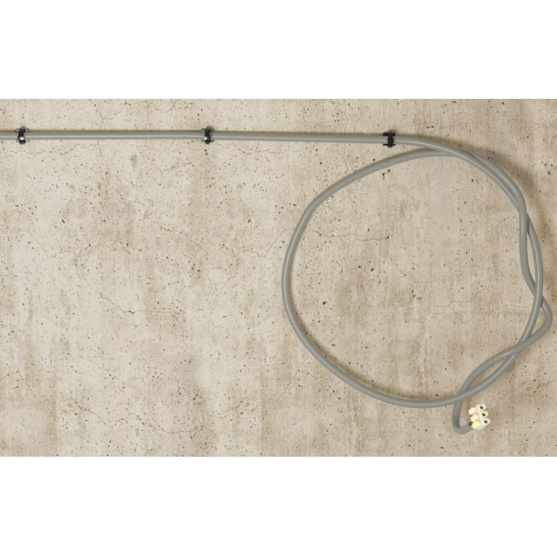 Fischer UBN 2.5 x 200 serre-câbles Attache pour câble d'échelle Nylon Noir 100 pièce(s)