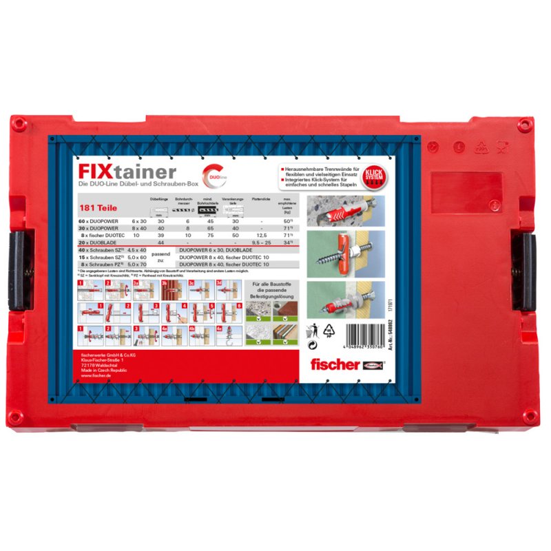 Fisc FIXtainer - DUOLINE