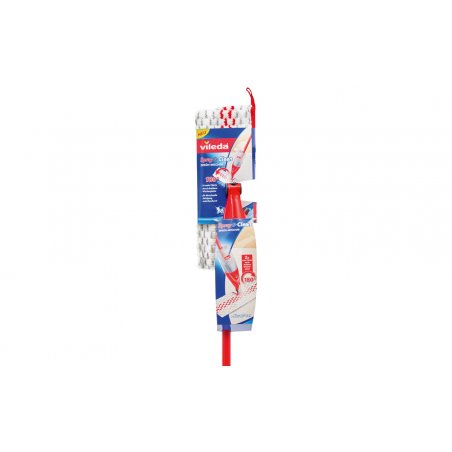 Vileda 152921 mop Dry&wet Red, White