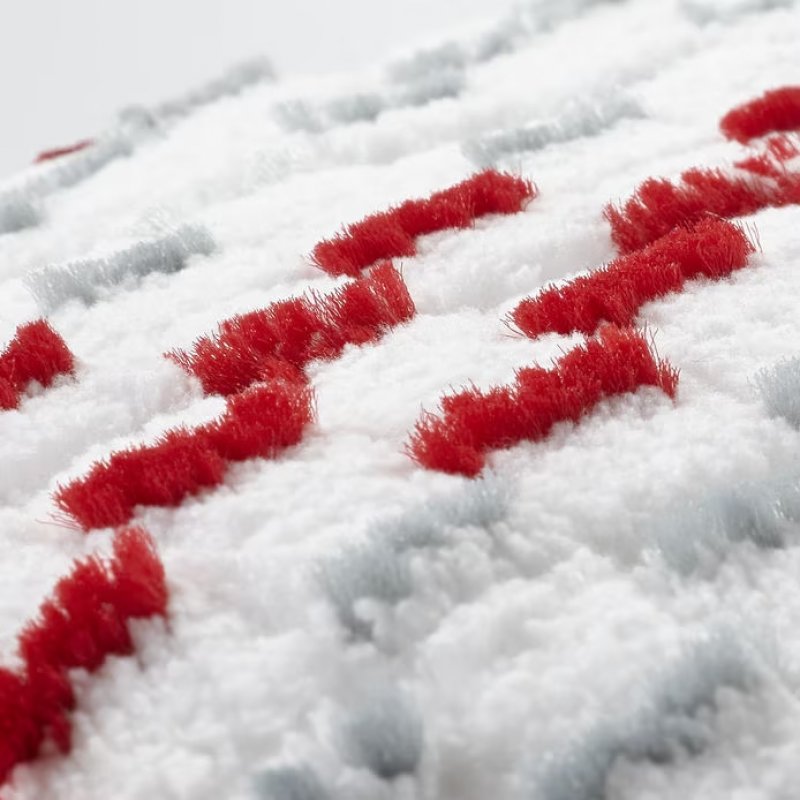 Vileda 164016 mop accessory Mop pad Red, White