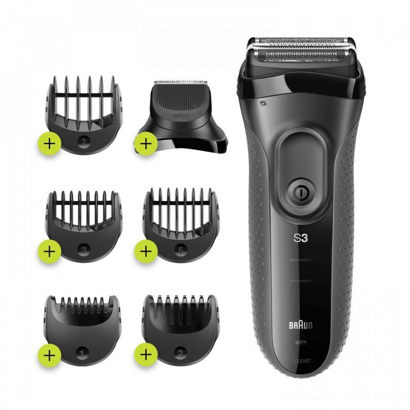 Braun Series 3 3000BT Shave&Style Foil shaver Trimmer Grey