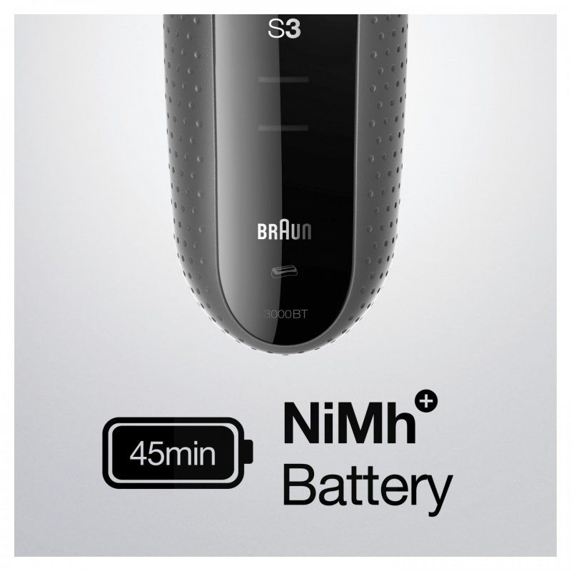 Braun Series 3 3000BT Shave&Style Foil shaver Trimmer Grey