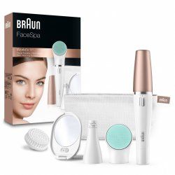Braun FaceSpa 851V Or, Blanc