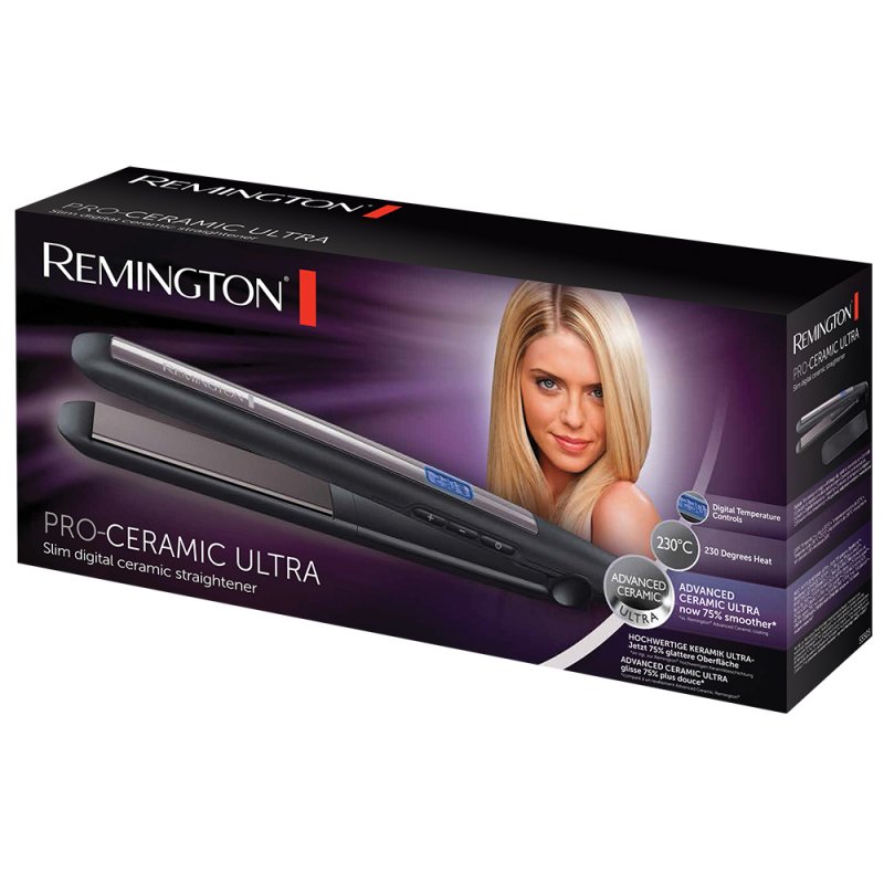 Remington Pro Ceramic Ultra Fer à lisser À chaleur Noir