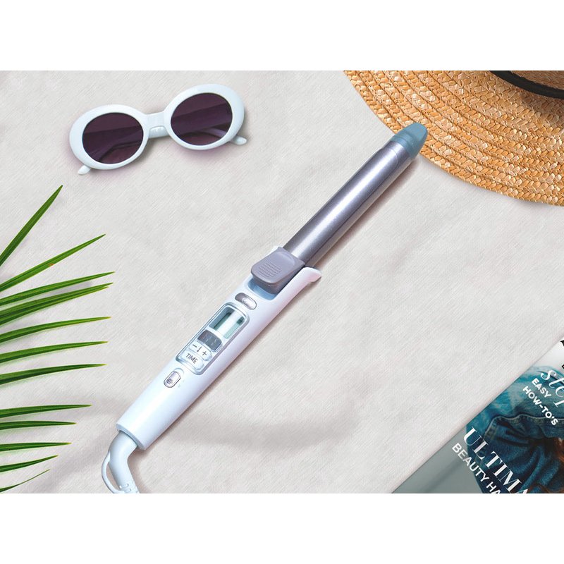 Rowenta CF3460 brosse soufflante et fer à lisser Fer à friser Rose, Blanc 1,8 m