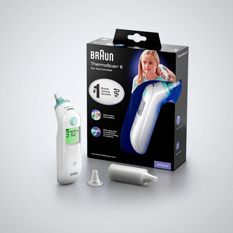 Brau Fieberthermometer IRT6515        wh | ThermoScan 6
