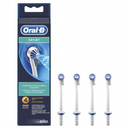 Oral-B OxyJet 80298118 tête de brosses 1 pièce(s) Noir, Bleu