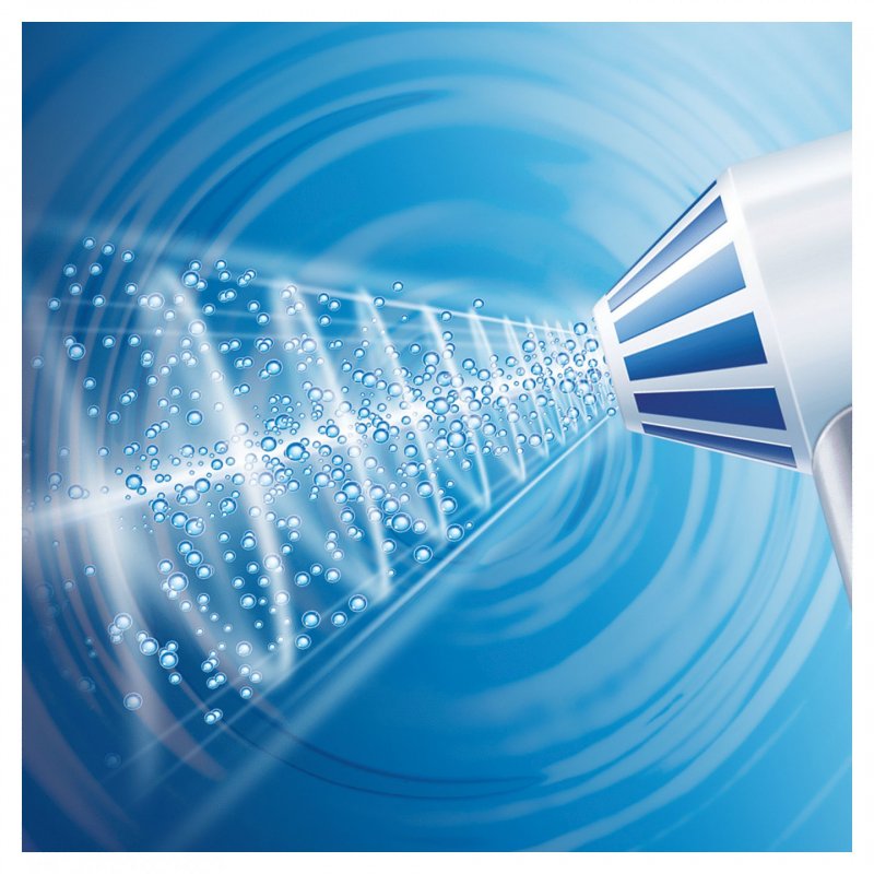 Oral-B OxyJet 80298118 tête de brosses 1 pièce(s) Noir, Bleu