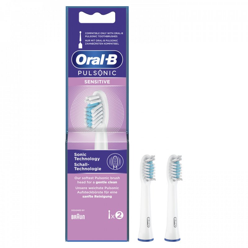 Oral-B Aufsteckb. Pulsonic Sensitive 2er