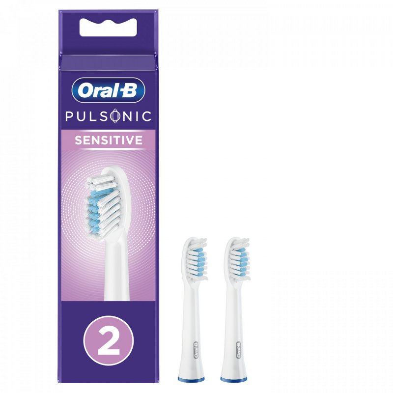 Oral-B Sensitive 80334588 toothbrush head 2 pc(s) White