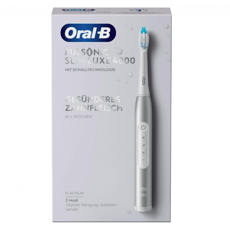 Brau Oral-B Pulsonic Slim Luxe 4000   sr | Platinum