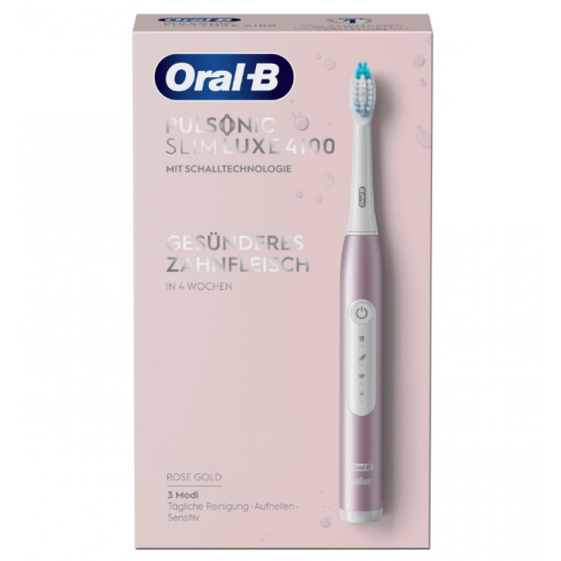 Brau Oral-B Pulsonic Slim Luxe 4100   rs | Rosegold