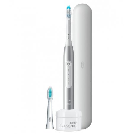 Oral-B Pulsonic Slim Luxe 4500 Adult Sonic toothbrush Platinum