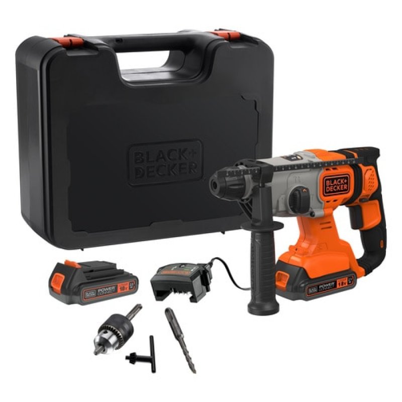 Black & Decker BCD900E2K-QW perceuse 1880 tr/min SDS Plus