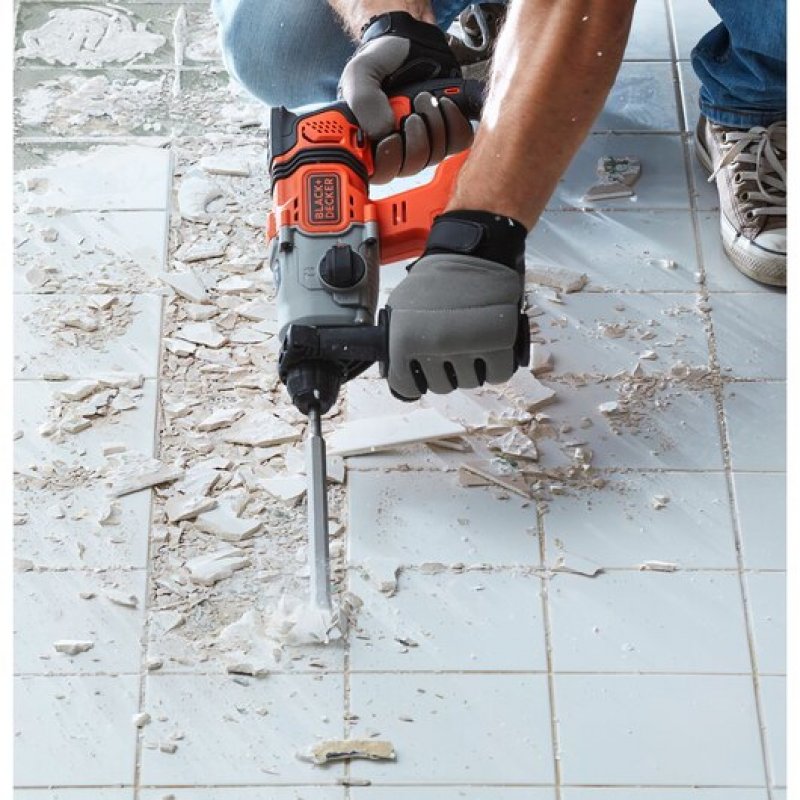 Black & Decker BCD900B-XJ drill 1880 RPM SDS Plus Black, Orange