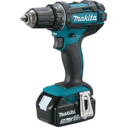 Makita DDF482RFJ 1900 RPM Keyless Black, Blue