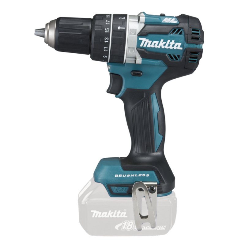 Makita DHP484Z drill Keyless 1.6 kg Black, Blue