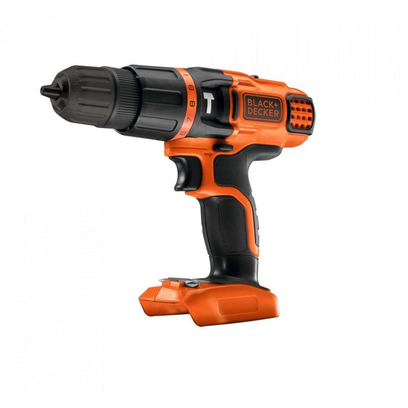 Black & Decker BDCH188N-XJ perceuse 1350 tr/min Noir, Orange