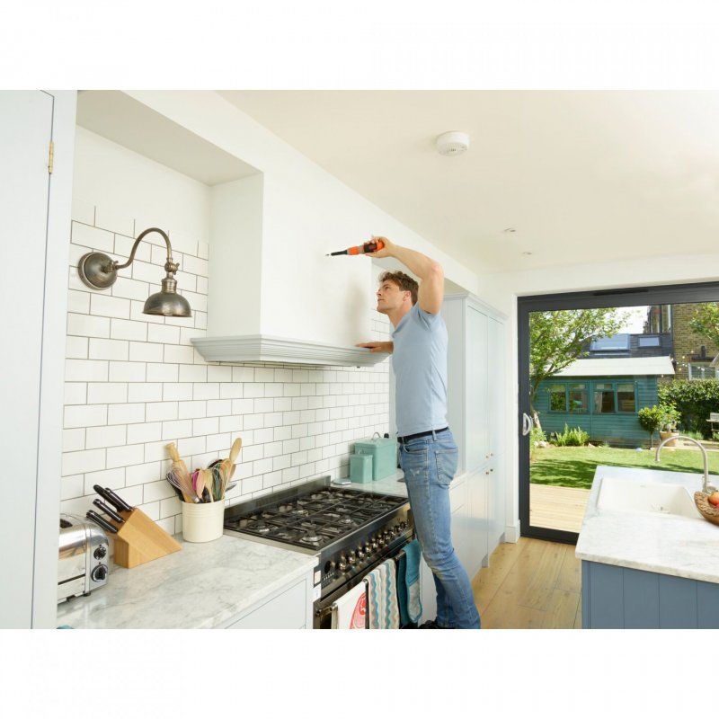 Black & Decker BCF603C-QW visseuse électrique et visseuse à percussion 180 tr/min Noir, Orange