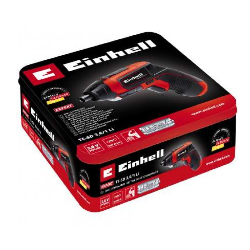 Einhell TE-SD 3,6/1 Li Black, Red