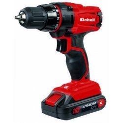 Einhell TC-CD 18-2 Li 1250 RPM Keyless 1.36 kg Red