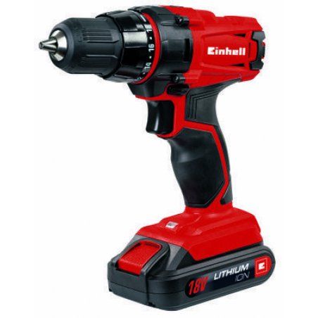 Einhell TC-CD 18-2 Li 1250 RPM Keyless 1.36 kg Red