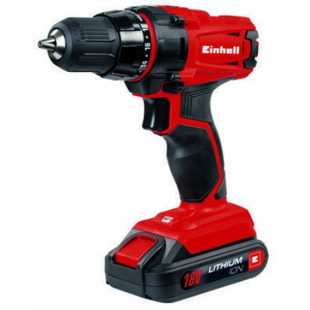 Einhell TC-CD 18-2 Li 1250 tr/min Sans clé 1,36 kg Rouge