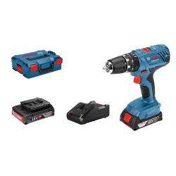 Bosch GSB 18V-21 PROFESSIONAL 1800 tr/min Sans clé 1,2 kg Noir, Bleu, Rouge