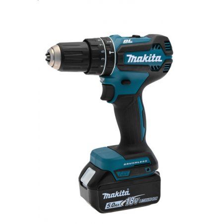 Makita DHP485RTJ perceuse 28500 tr/min Sans clé 1,5 kg Noir, Bleu