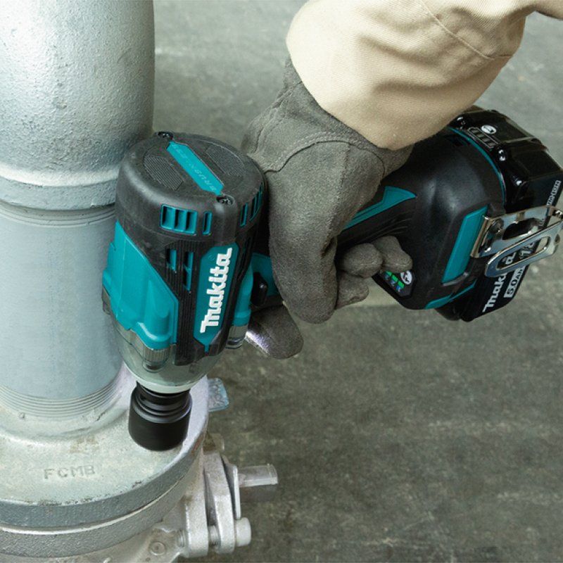 Makita DTW300RTJ visseuse électrique et visseuse à percussion 3200 tr/min Noir, Bleu
