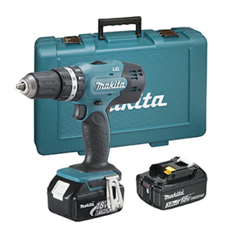 Makita DHP453RFE 1300 RPM Keyless 1.8 kg Green