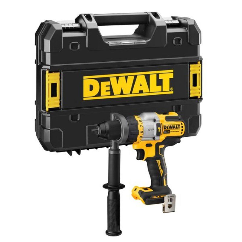 DeWALT DCD999NT-XJ perceuse 2250 tr/min 1,61 kg Noir, Argent, Jaune